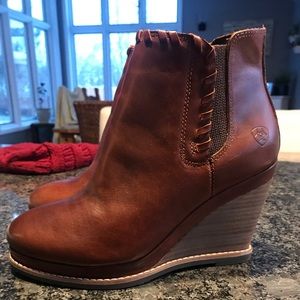 Ariat wedge boots